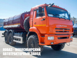 Автоцистерна для пищевых жидкостей объёмом 10 м³ с 1 секцией на базе КАМАЗ 43118 модели 7615 с доставкой по всей России