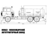 Автоцистерна для пищевых жидкостей объёмом 10 м³ с 1 секцией на базе Урал-М 4320-4971-58 модели 9111 (фото 2)