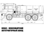 Автоцистерна для пищевых жидкостей объёмом 10 м³ с 1 секцией на базе Урал-M 5557-4551-82 модели 1161 (фото 2)