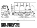 Автоцистерна для пищевых жидкостей объёмом 10 м³ с 3 секциями на базе КАМАЗ 43118 модели 8091 с доставкой по всей России (фото 2)
