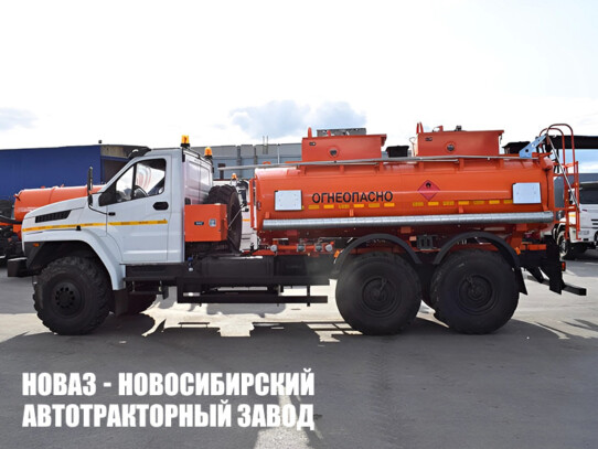 Автотопливозаправщик АТЗ-11 объёмом 11 м³ с 2 секциями на базе Урал NEXT 4320