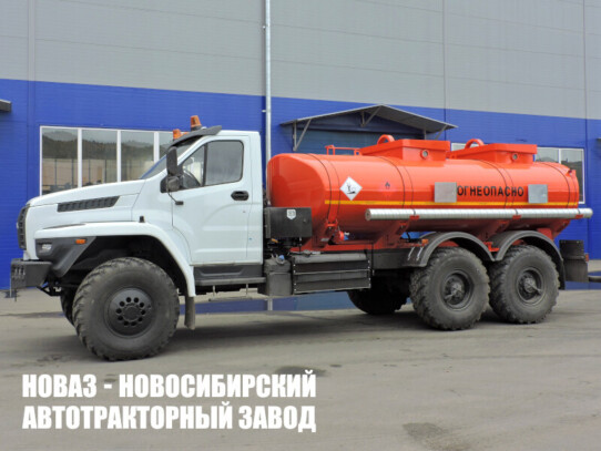 Автотопливозаправщик 6619-54 объёмом 12 м³ с 2 секциями на базе Урал NEXT 4320-6952-72