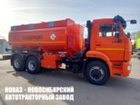 Автотопливозаправщик АТЗ-15 объёмом 15 м³ с 3 секциями на базе КАМАЗ 65115 модели 489164 (фото 1)