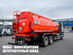 Топливозаправщик АТЗ-22 объёмом 22 м³ с 3 секциями цистерны на базе FAW J6 CA3250 с доставкой по всей России