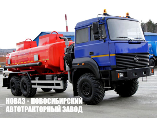 Автотопливозаправщик объёмом 12 м³ с 2 секциями на базе Урал-М 4320-4971-80 модели 5839 (фото 1)