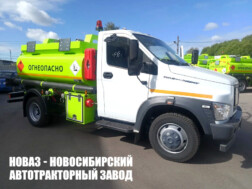 Топливозаправщик объёмом 5,2 м³ с 2 секциями цистерны на базе ГАЗон NEXT C41R13 модели 104975 с доставкой по всей России