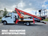 Автовышка ВЕЛМАШ 180Т рабочей высотой 18 м со стрелой за кабиной на базе ГАЗель NEXT A21R25 газ/бензин (фото 2)