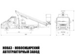 Автовышка ВЕЛМАШ 180Т рабочей высотой 18 м со стрелой за кабиной на базе ГАЗель NEXT A21R25 газ/бензин (фото 4)