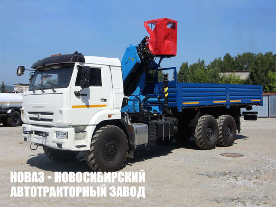 Бортовой автомобиль КАМАЗ 43118 с манипулятором INMAN IМ 180 до 8,8 тонны модели 8617 (фото 1)