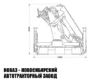 Бортовой автомобиль КАМАЗ 43118 с манипулятором INMAN IМ 180 до 8,8 тонны модели 8617 (фото 3)