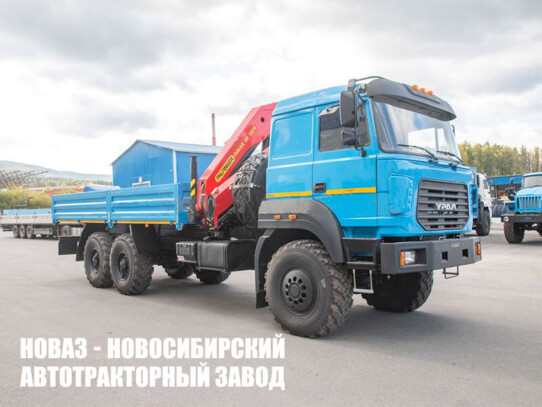 Бортовой автомобиль Урал-М 4320-4971-80/82 с манипулятором INMAN IМ 150N до 6,1 тонны модели 7217 (фото 1)