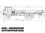 Бортовой автомобиль Урал-М 4320 грузоподъёмностью 10,7 тонны с кузовом 7505х2456х600 мм модели 7479 (фото 2)
