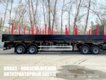 Бортовой полуприцеп 9417-050 грузоподъёмностью 49,9 тонны с кузовом 13258х2470х800 мм (фото 1)
