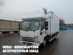 Фургон рефрижератор JAC N56 грузоподъёмностью 2,5 тонны с кузовом 4260х2200х2400 мм с доставкой в Белгород и Белгородскую область