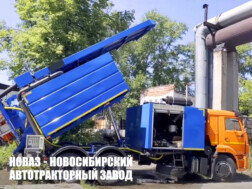 Илосос КМВС-4/6 с цистерной объёмом 4 м³ для плотных отходов на базе КАМАЗ 65115 с доставкой по всей России