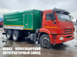 Илосос ОМЗ-611 с цистерной объёмом 6,5 м³ для плотных отходов на базе КАМАЗ 65115 с доставкой по всей России
