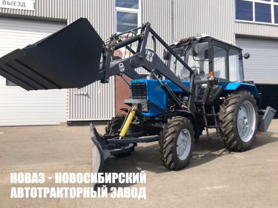 Коммунальная дорожная машина на базе трактора МТЗ Беларус 82.1 модели 242560 (фото 1)