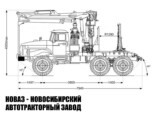 Лесовоз Урал 5557 с манипулятором Epsilon M100L97 до 3,1 тонны модели 4347 (фото 2)