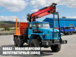 Лесовоз Урал 5557 с манипулятором Epsilon M100L97 до 3,1 тонны модели 6648 (фото 1)
