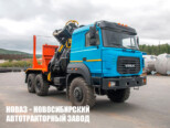Лесовоз Урал-М 44202 с манипулятором ОМТЛ-120-02 до 3,1 тонны модели 7411 (фото 1)