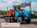 Лесовоз Урал 5557 с манипулятором ВЕЛМАШ VM10L74 до 3,1 тонны модели 3138 (фото 1)