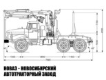 Лесовоз Урал 5557 с манипулятором ВЕЛМАШ VM10L74 до 3,1 тонны модели 3138 (фото 2)