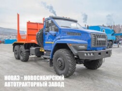 Лесовоз Урал NEXT 4320 грузоподъёмностью платформы 8,4 тонны с местом под манипулятор модели 8498