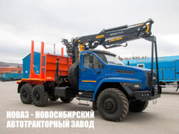 Лесовозный тягач Урал NEXT 4320 с манипулятором ВЕЛМАШ VM10L74 до 3,1 тонны модели 6439
