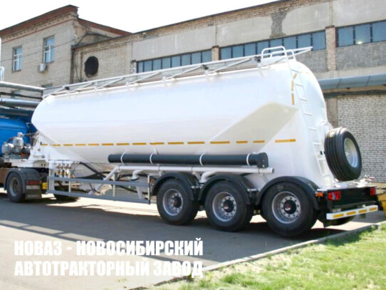 Полуприцеп для сыпучих грузов БЦМ-21.6.1 грузоподъёмностью 26 тонн (фото 1)