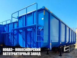 Полуприцеп ломовоз грузоподъёмностью 36 тонн с кузовом 77 м³ модели 227603