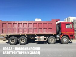 Самосвал Hongyan Genlyon C500 грузоподъёмностью 21 тонны с кузовом объёмом 34 м³