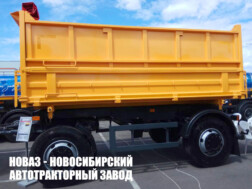 Самосвальный прицеп МАЗ 857100‑4012 грузоподъёмностью 10 тонн с кузовом объёмом 14,5 м³