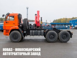 Седельный тягач КАМАЗ 43118 с манипулятором INMAN IM 150N до 6 тонн модели 7389