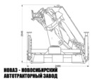 Седельный тягач КАМАЗ 43118 с манипулятором INMAN IM 180 до 8,8 тонны модели 3445 (фото 2)