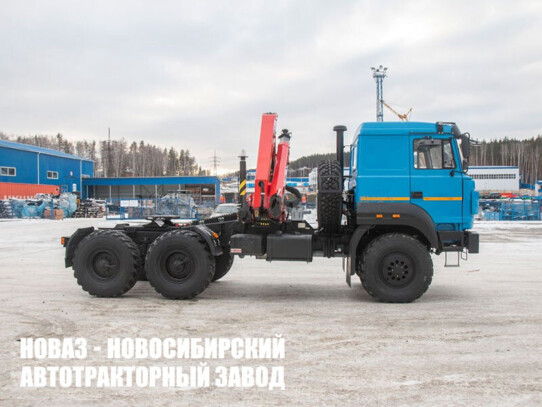 Седельный тягач Урал-М 5557-4551-82 с манипулятором IМ 150N до 6,1 тонны модели 6505 (фото 1)