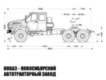 Седельный тягач Урал NEXT 4320-6981-72 с нагрузкой на ССУ до 12 тонн модели 3025 (фото 2)