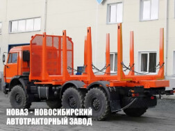Лесовоз КАМАЗ 43118‑3017‑46 грузоподъёмностью платформы 10,7 тонны модели 3753