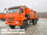 Сортиментовоз КАМАЗ 43118 с манипулятором ВЕЛМАШ VM10L74 до 3,1 тонны модели 2023 (фото 1)