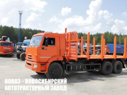 Лесовоз КАМАЗ 65115 грузоподъёмностью платформы 11 тонн модели 4058