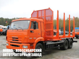 Лесовоз КАМАЗ 65115 грузоподъёмностью платформы 15 тонн модели 4206