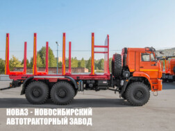 Лесовоз КАМАЗ 65224 грузоподъёмностью платформы 15 тонн модели 3960