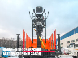 Лесовоз КАМАЗ 65224 с манипулятором ВЕЛМАШ VM10L74 до 3,1 тонны модели 3955