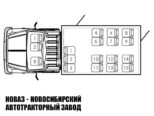 Вахтовый автобус вместимостью 15 мест на базе ГАЗ Садко NEXT C41A23 модели 124552 (фото 4)