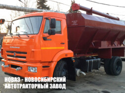 Загрузчик сухих кормов ЗСК-10 объёмом 8 м³ на базе КАМАЗ 43253-2010-69 с доставкой по всей России