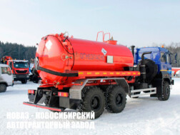 Агрегат для сбора нефти и газа с цистерной объёмом 10 м³ на базе Урал-М 4320-4971-80 модели 5855