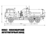 Агрегат для сбора нефти и газа объёмом 10 м³ на базе Урал-М 4320-4971-80 модели 5855 (фото 2)