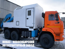 Передвижная авторемонтная мастерская КАМАЗ 43118 с манипулятором INMAN IM 150 до 6,1 тонны с доставкой по всей России