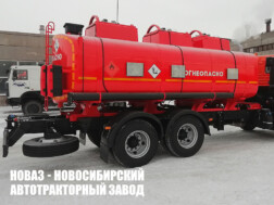 Топливозаправщик АТЗ‑18‑3 объёмом 18 м³ с 3 секциями на базе SAIC Hongyan Genlyon CQ3346HV35D модели 384771