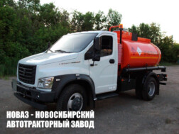 Топливозаправщик 4690Е2 объёмом 4,9 м³ с 1 секцией цистерны на базе ГАЗон NEXT C41R33 с доставкой по всей России