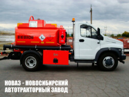 Топливозаправщик 4690К1 объёмом 2,3 м³ с 1 секцией цистерны на базе ГАЗон NEXT C41R33 с доставкой по всей России